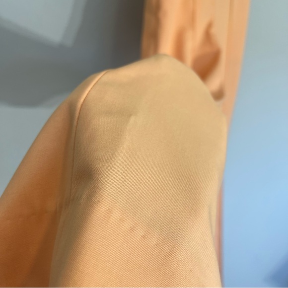 Reiss Emmy orange wide leg tailored wool blend trouser pants size 4 office - Picture 11 of 16